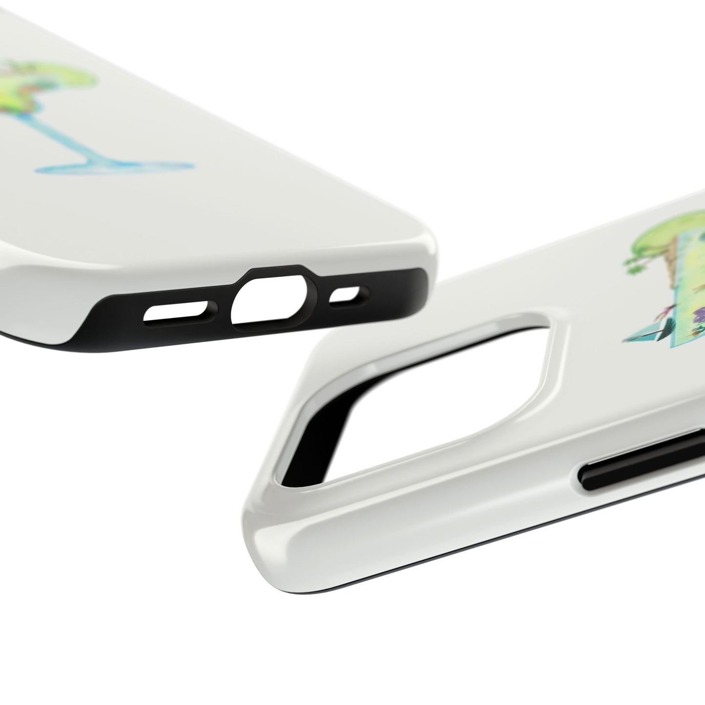 Glossy Phone Case, Summer Phone Case, Cute, Glossy Phone Case, Coastal Summer