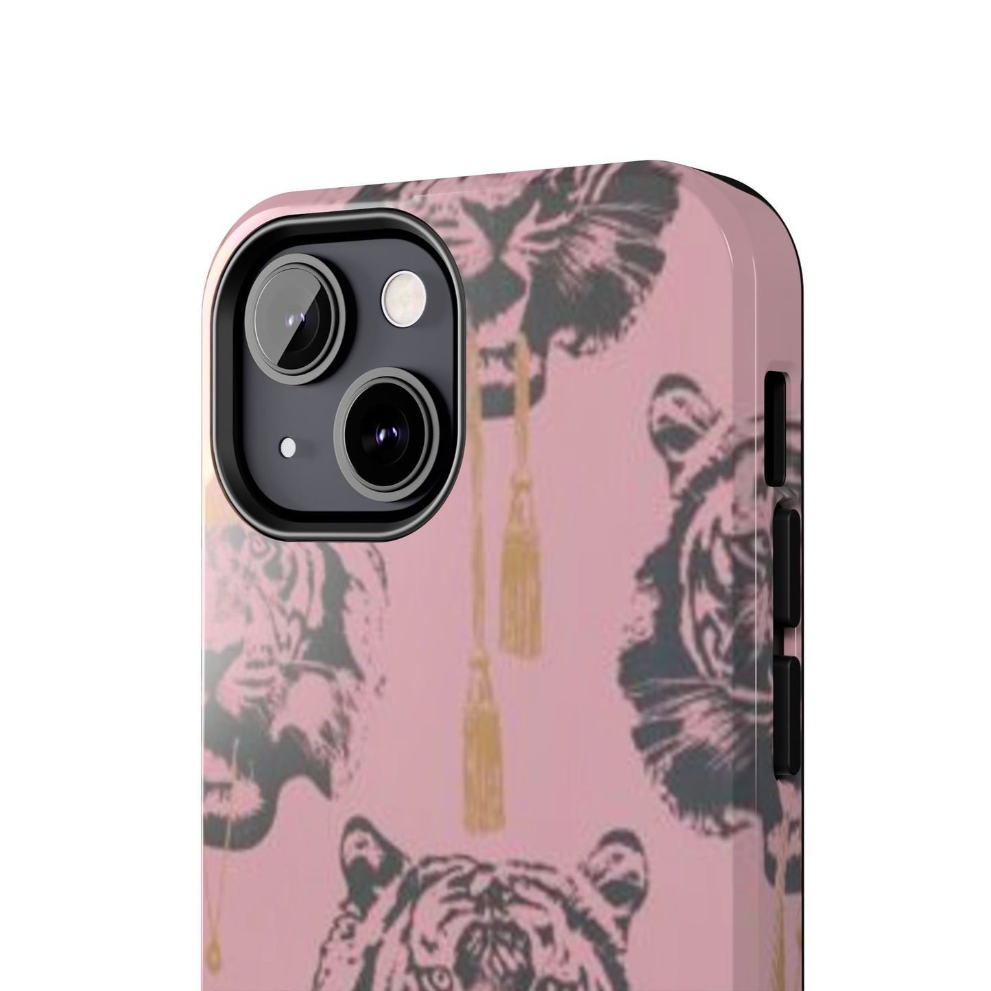 Pink Tiger Print Fashion Phone Case