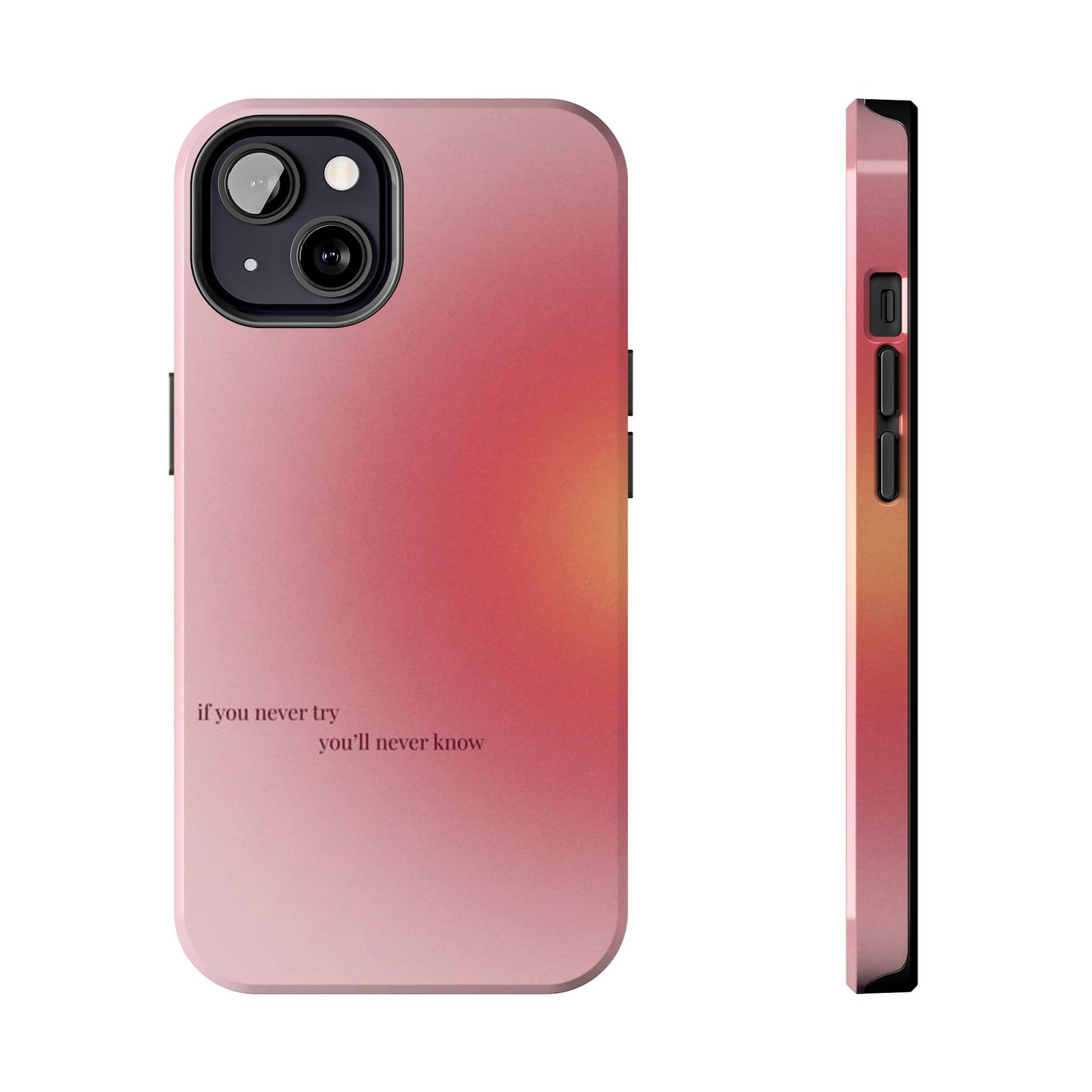 If You Never Try You’ll Never Know Phone Case