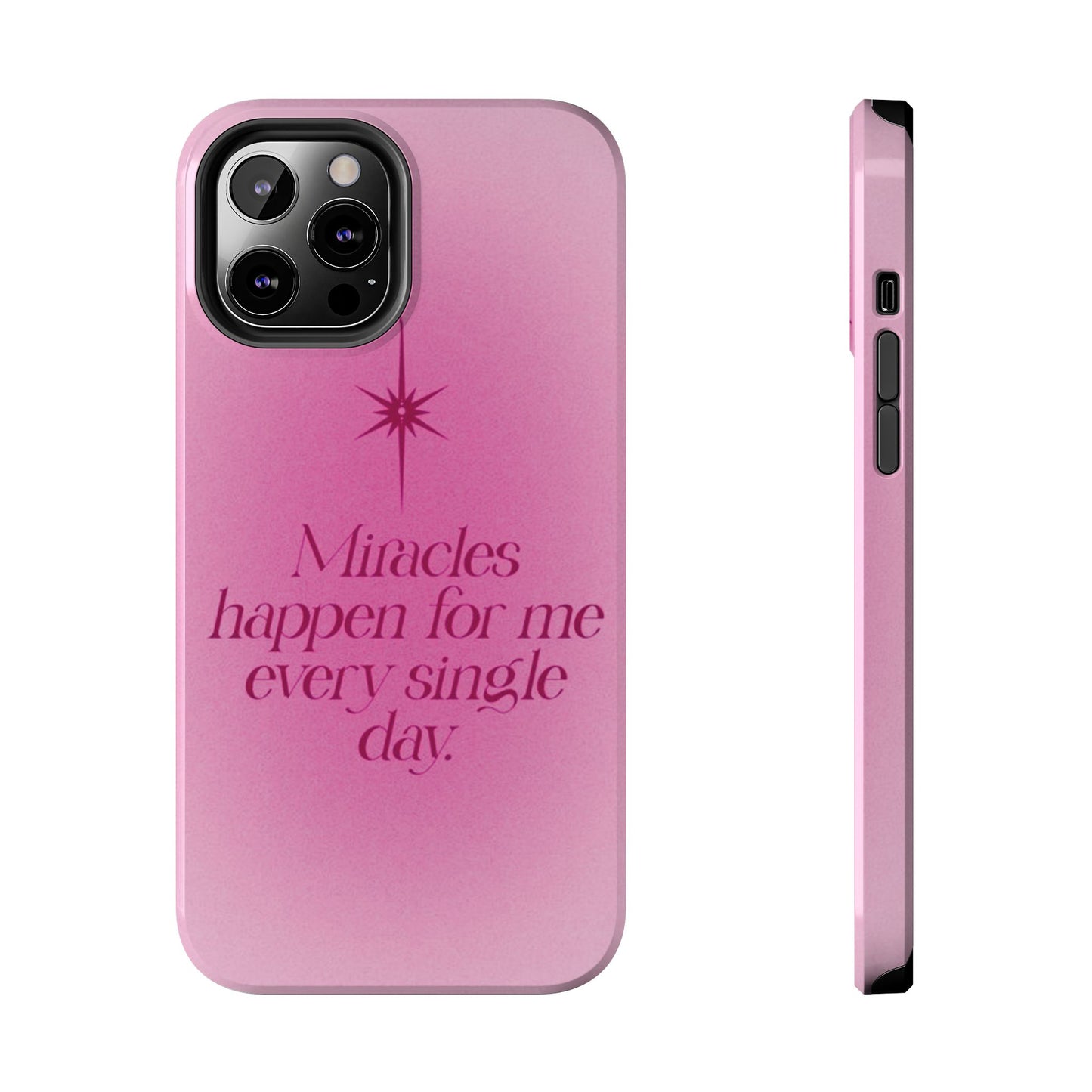 Miracles Happen Affirmation Phone Case