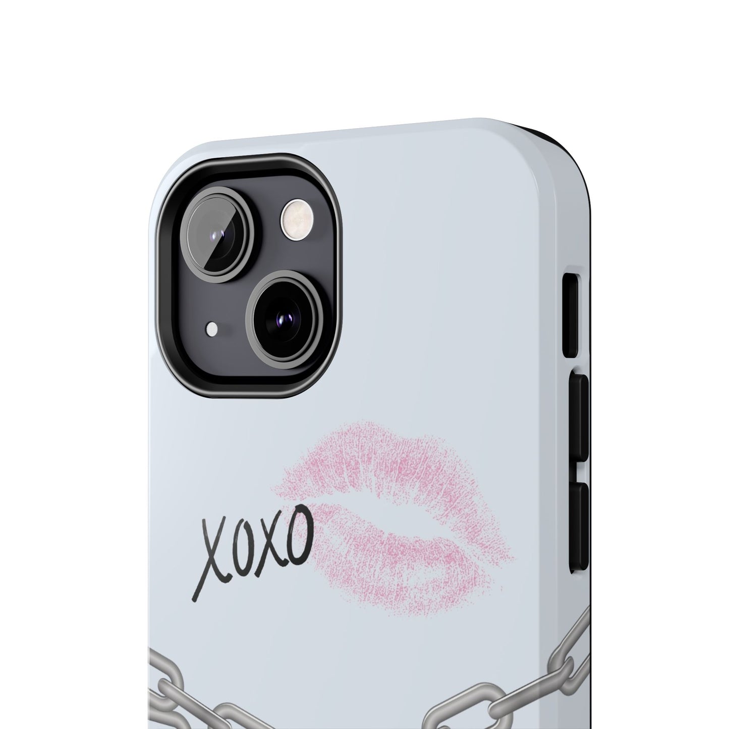 XOXO Love Lock Phone Case - Aesthetic Y2K Girly Style