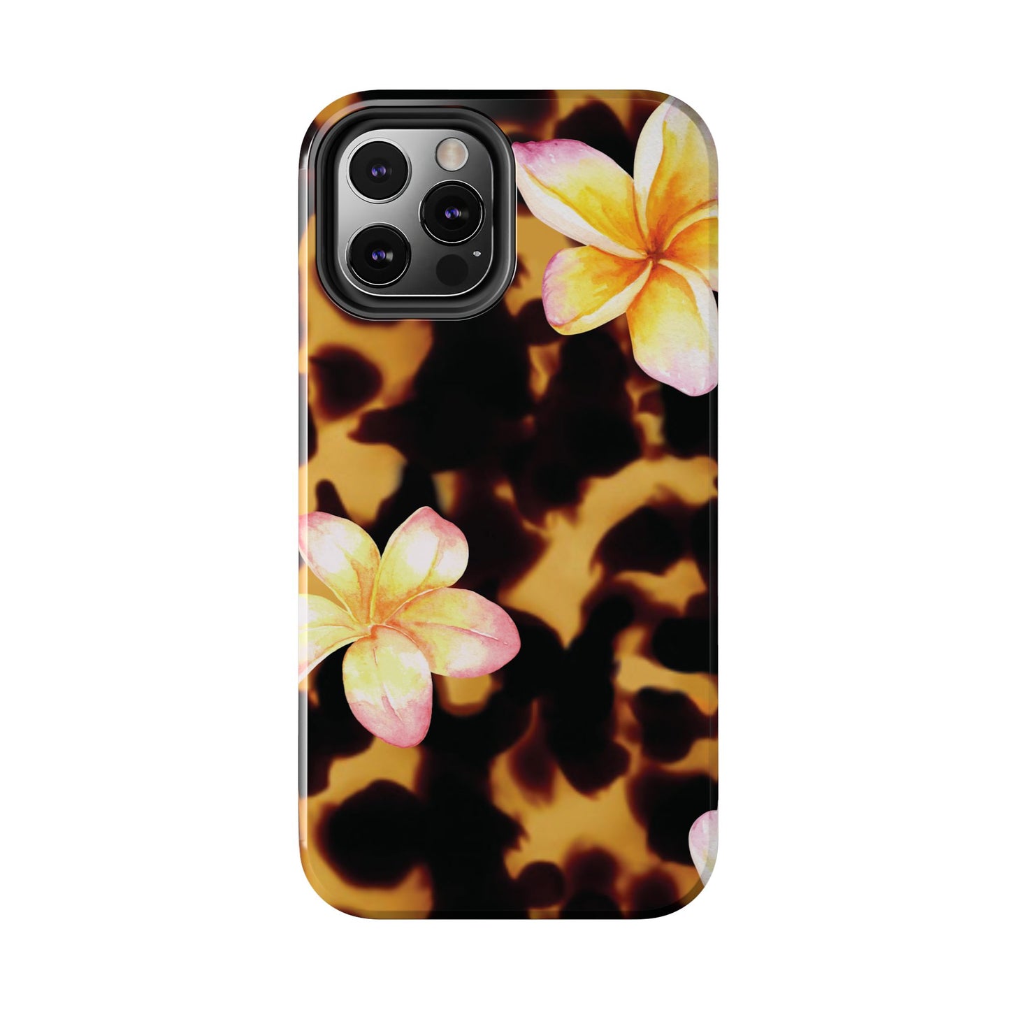 Tortoise Shell Flower Phone Case