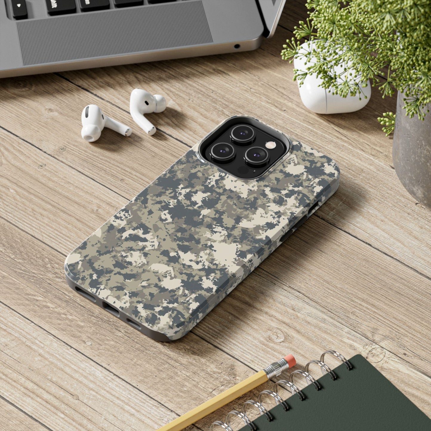 Army Print Phone Case, Camouflage, Combat, Hunting, Glossy Phone Case, Camo Phone Case, Camo Print