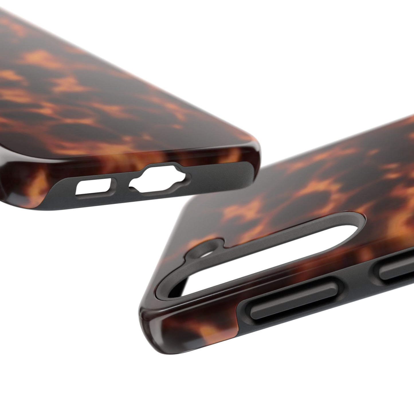 Tortoise Shell Glossy Phone Case,  Cool Girl Aesthetic