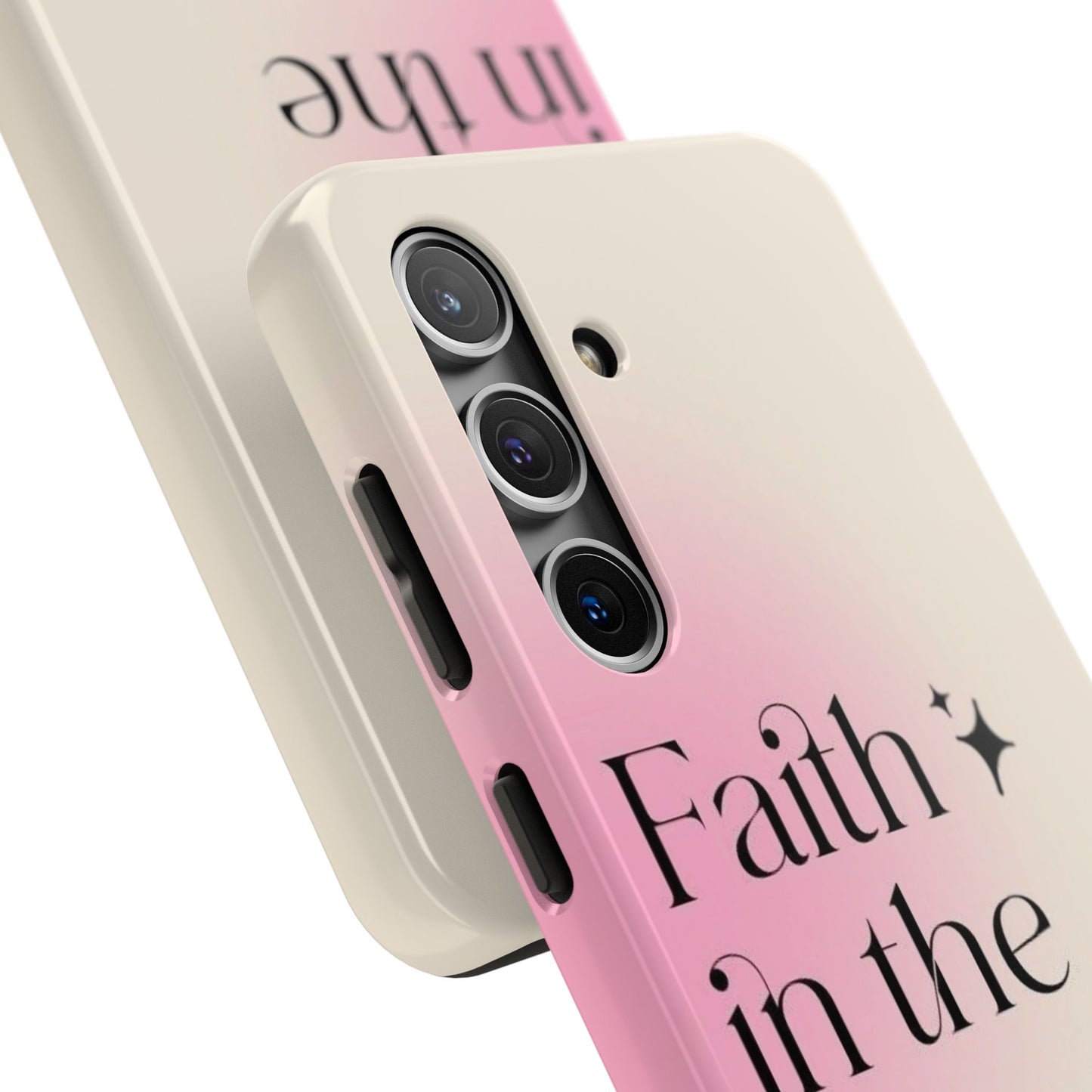 Faith in the Future Affirmation Phone Case