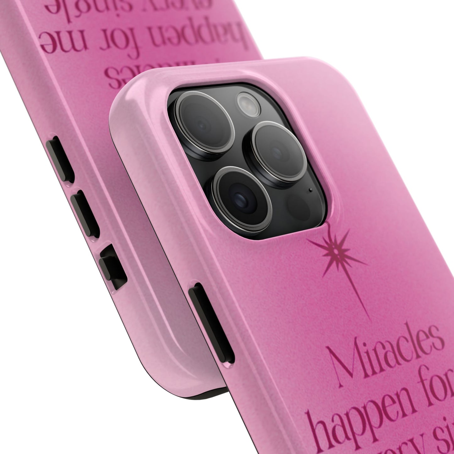 Miracles Happen Affirmation Phone Case