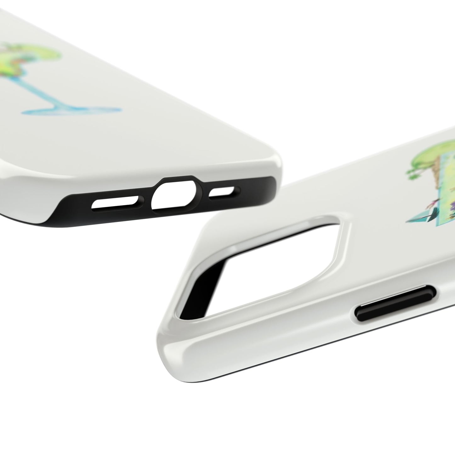Glossy Phone Case, Summer Phone Case, Cute, Glossy Phone Case, Coastal Summer
