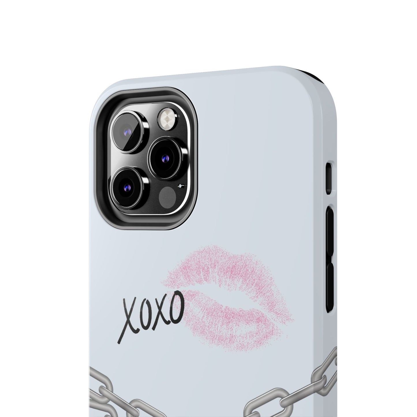 XOXO Love Lock Phone Case - Aesthetic Y2K Girly Style