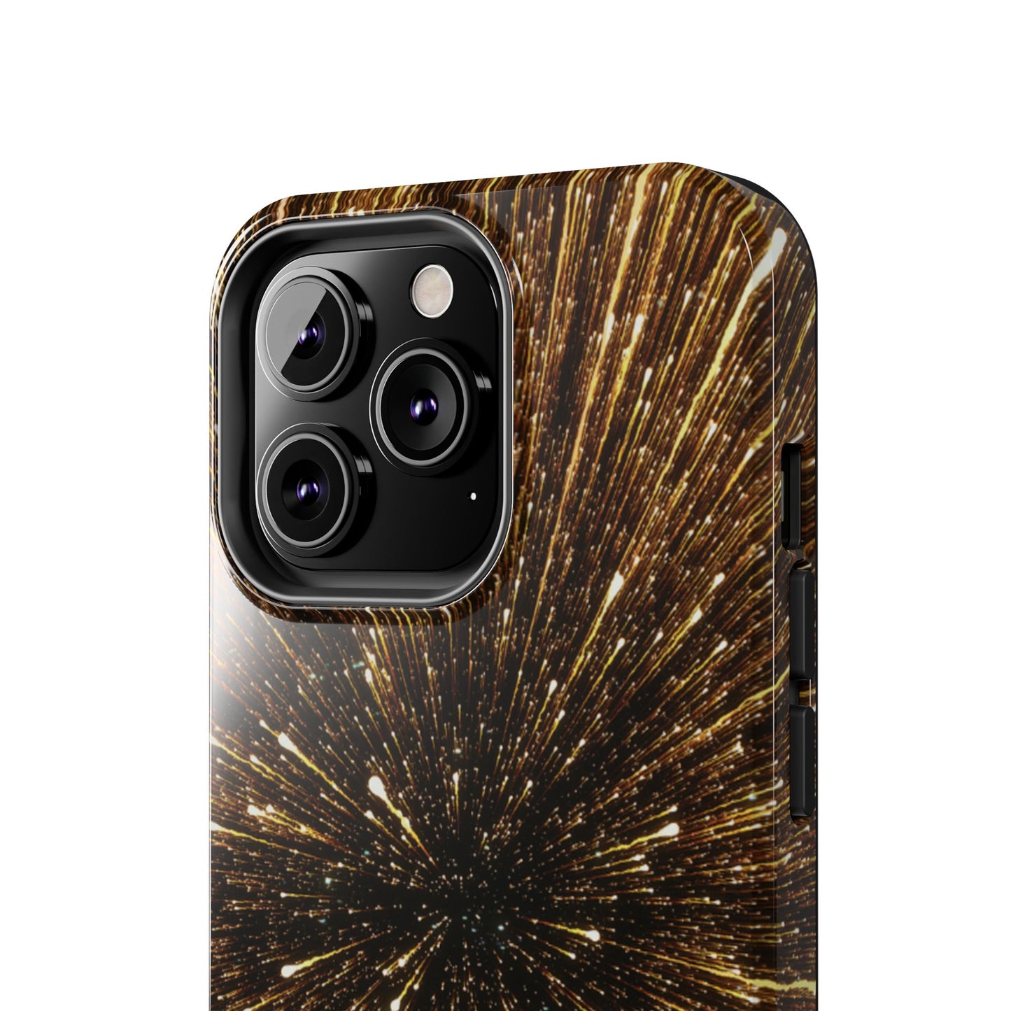 Star Burst Gold Galaxy Phone Case
