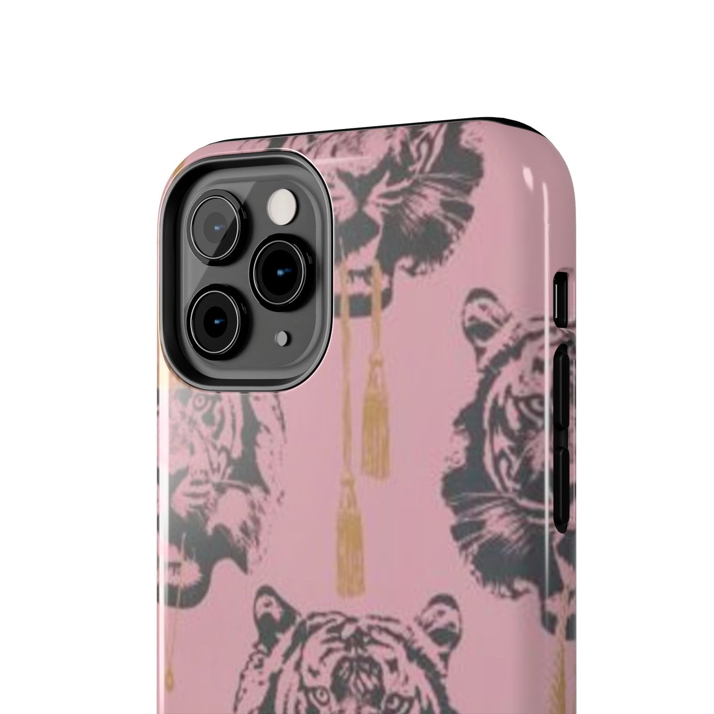 Pink Tiger Print Fashion Phone Case