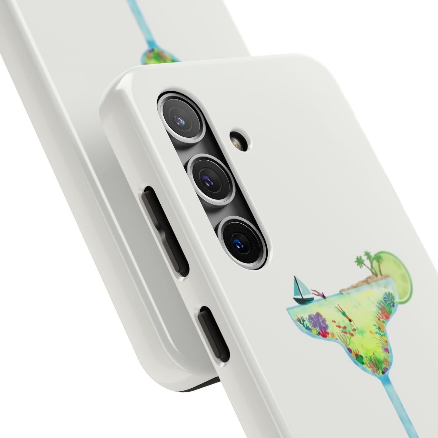 Glossy Phone Case, Summer Phone Case, Cute, Glossy Phone Case, Coastal Summer