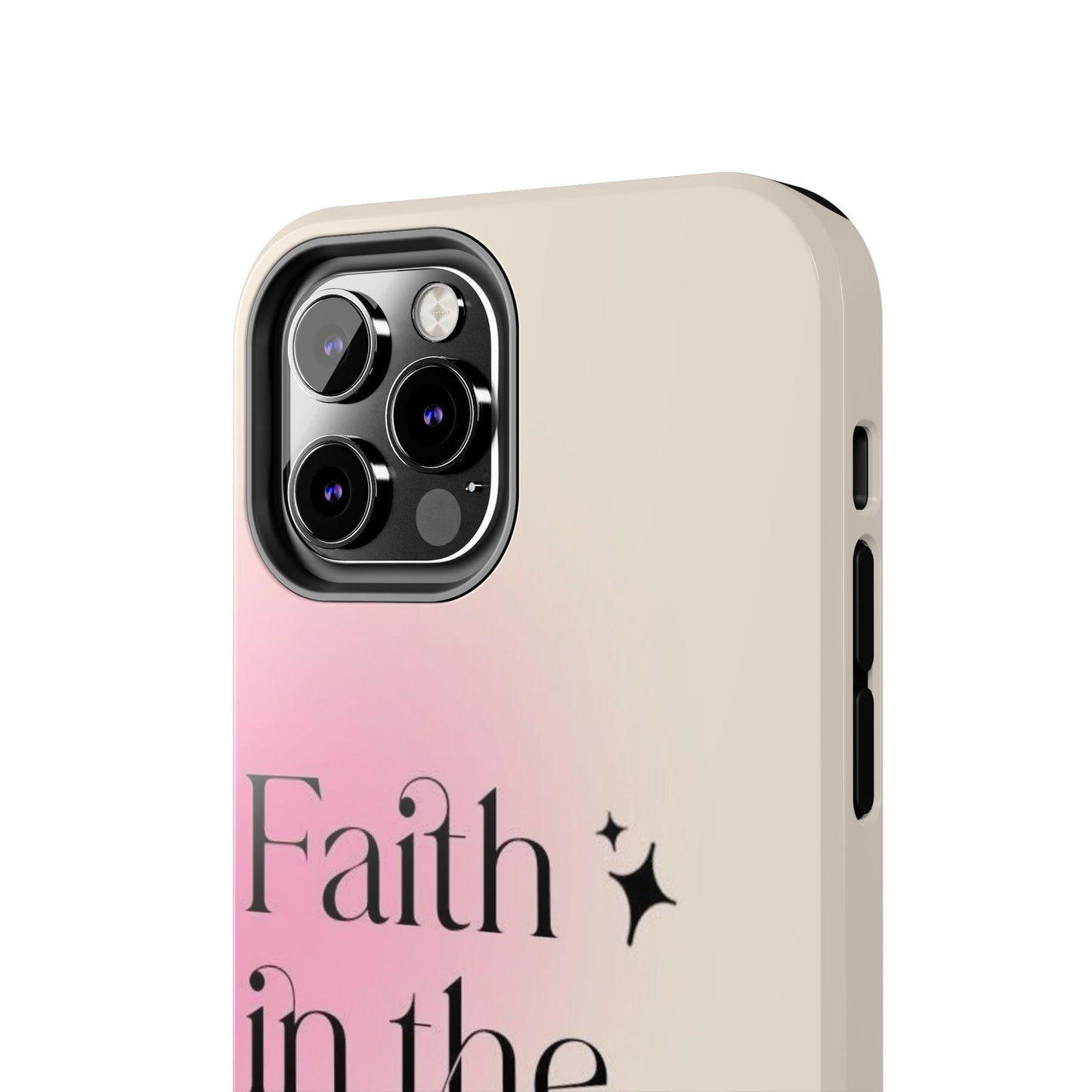 Faith in the Future Affirmation Phone Case