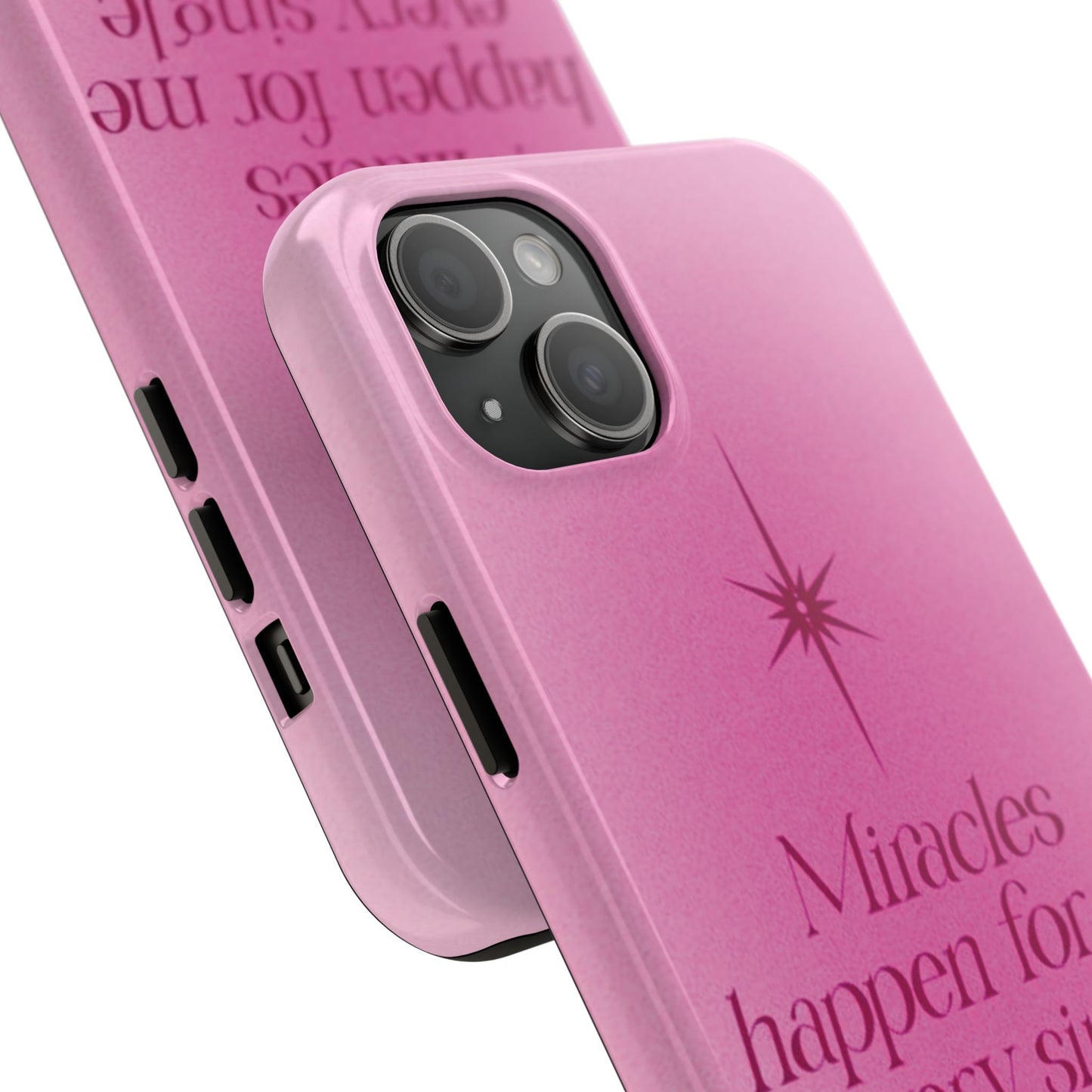 Miracles Happen Affirmation Phone Case