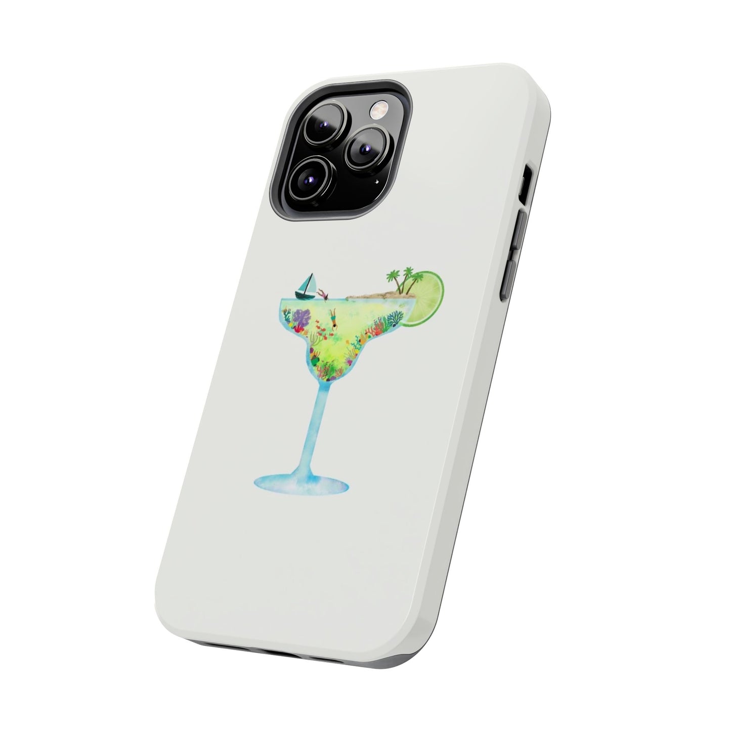 Glossy Phone Case, Summer Phone Case, Cute, Glossy Phone Case, Coastal Summer