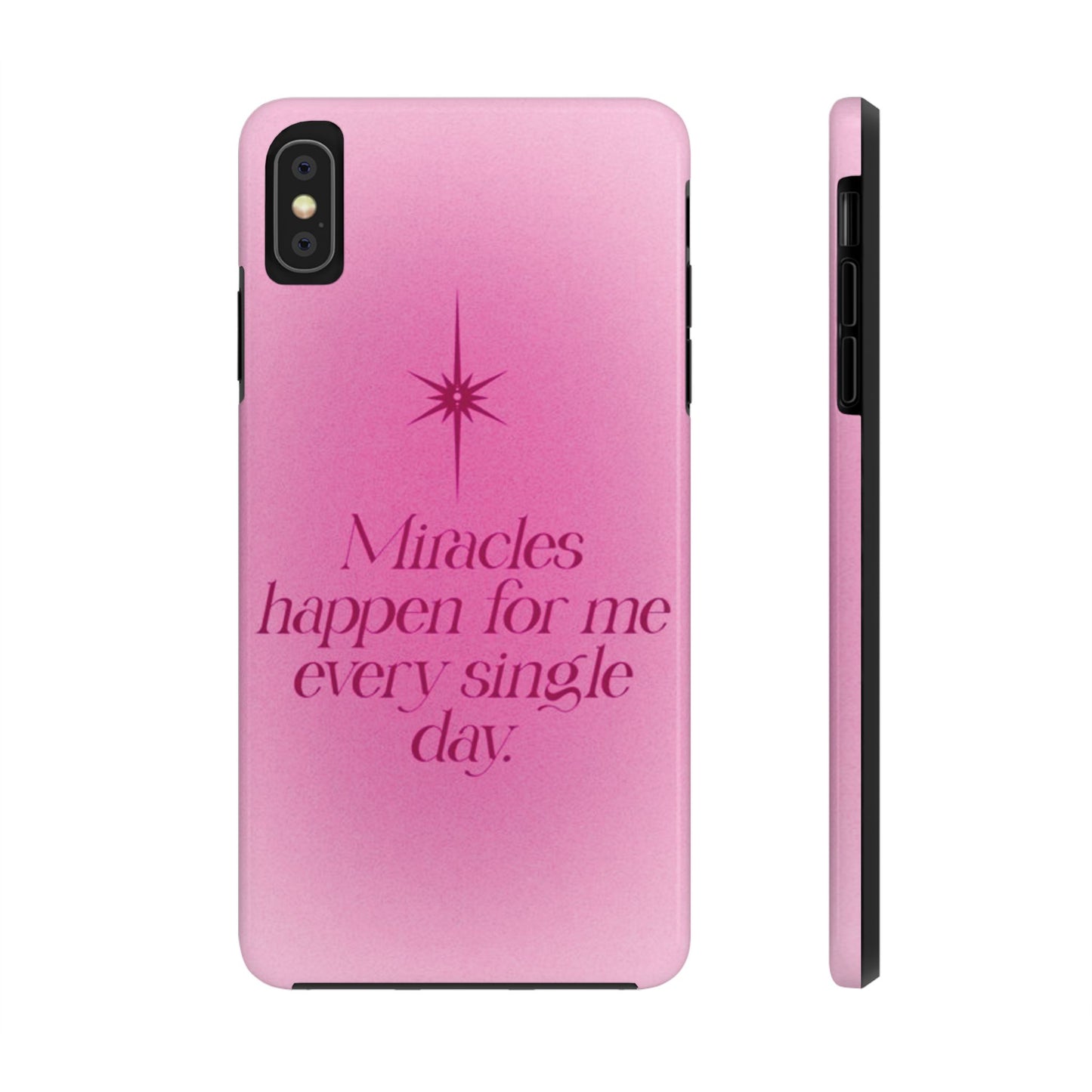 Miracles Happen Affirmation Phone Case