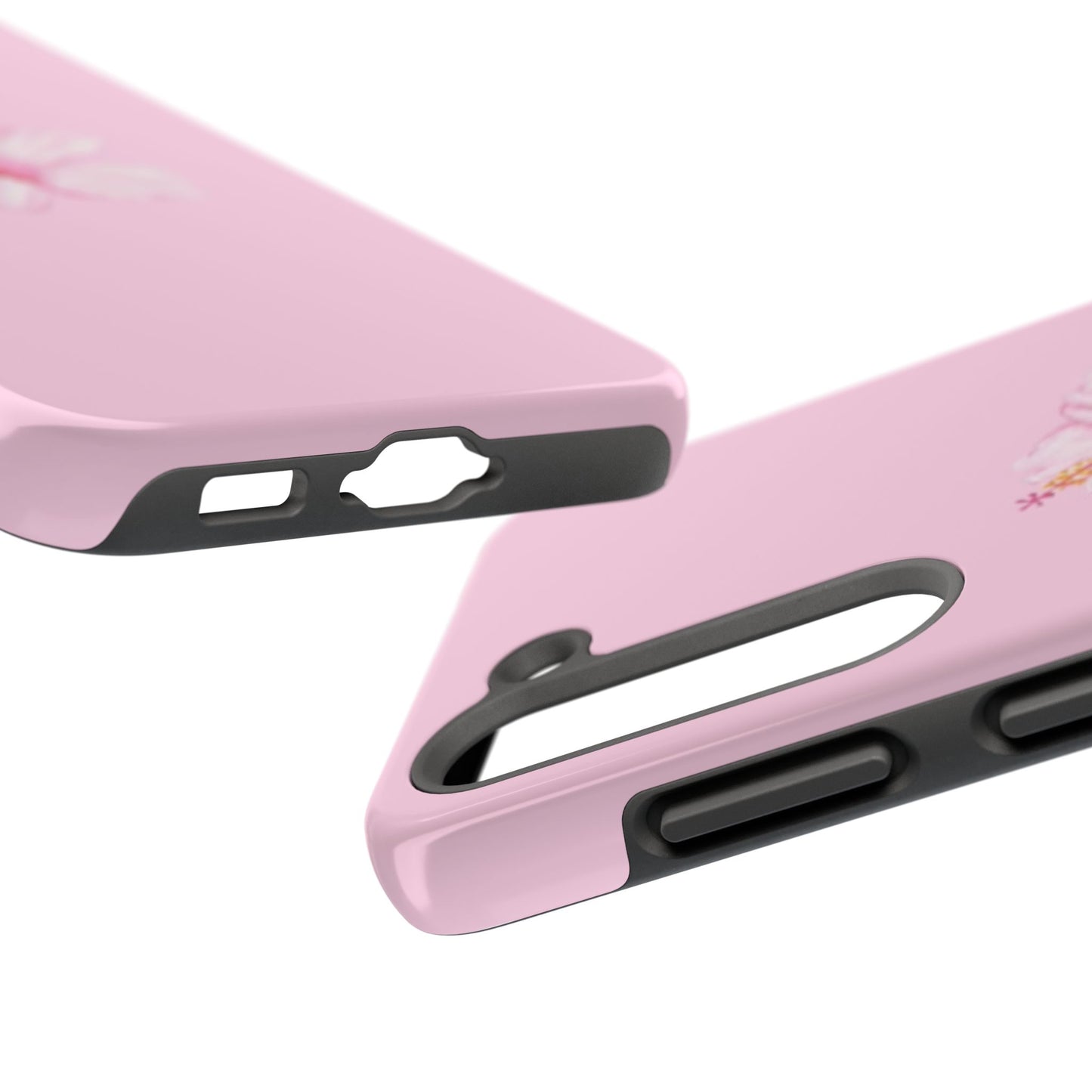 Hibiscus Flower Phone Case, Pink, Tropical, Hawaiin, Clean Girl Aesthetic, Preppy, Glossy Phone Case