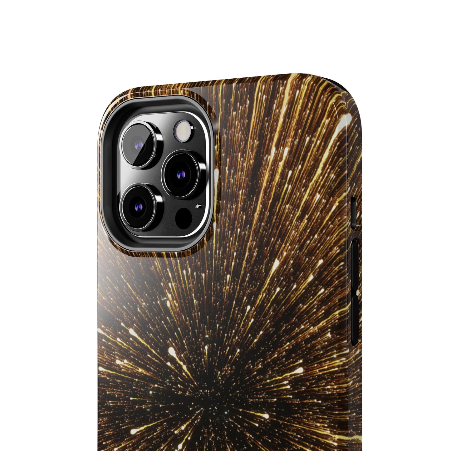 Star Burst Gold Galaxy Phone Case