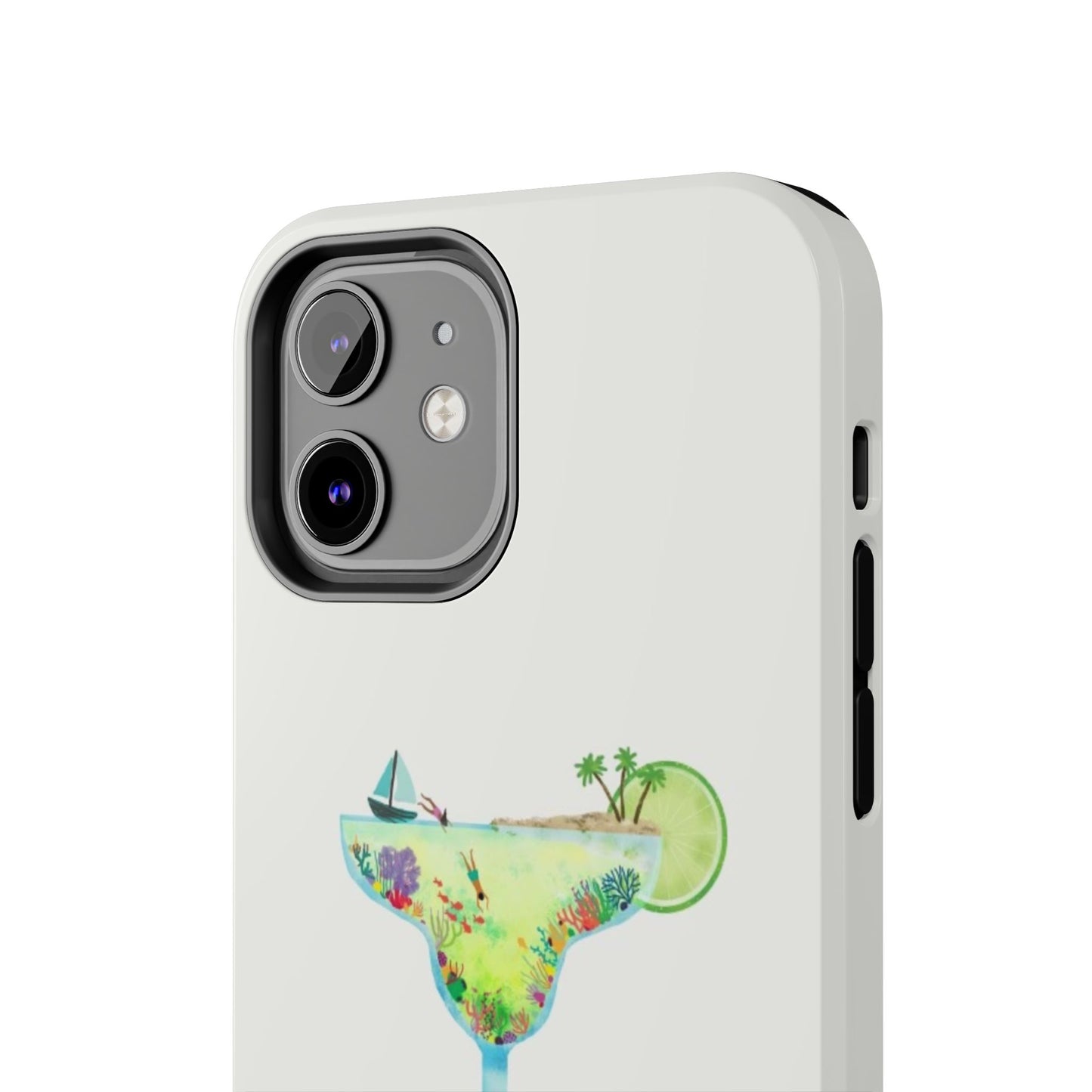 Glossy Phone Case, Summer Phone Case, Cute, Glossy Phone Case, Coastal Summer