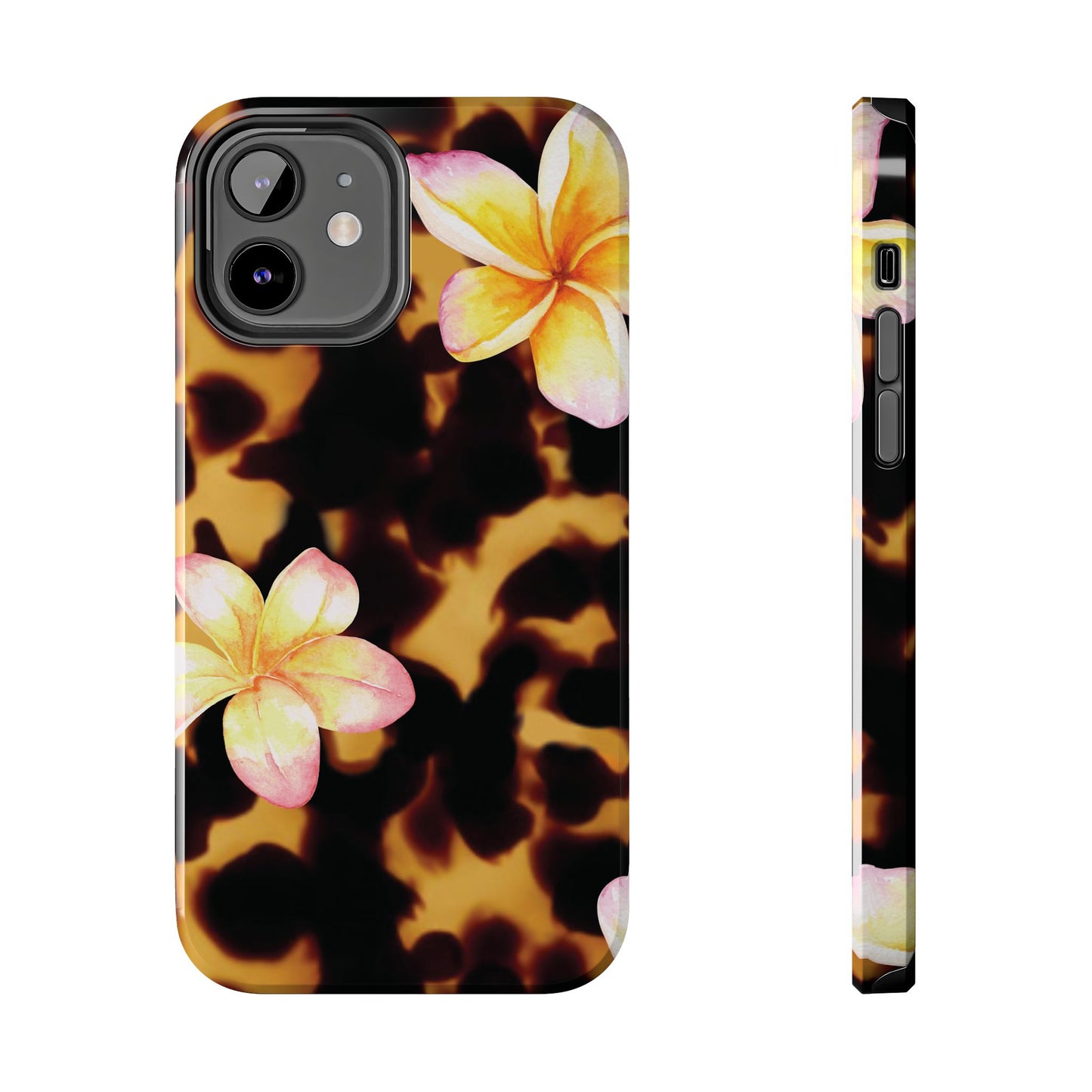 Tortoise Shell Flower Phone Case