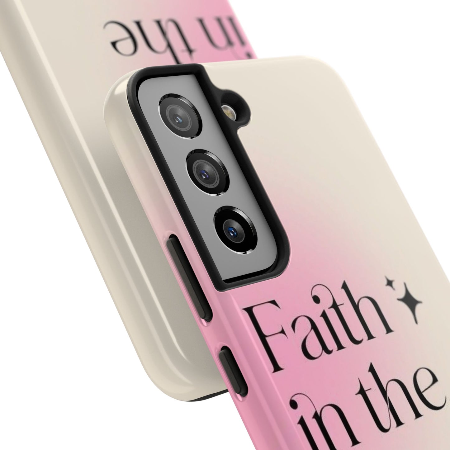 Faith in the Future Affirmation Phone Case