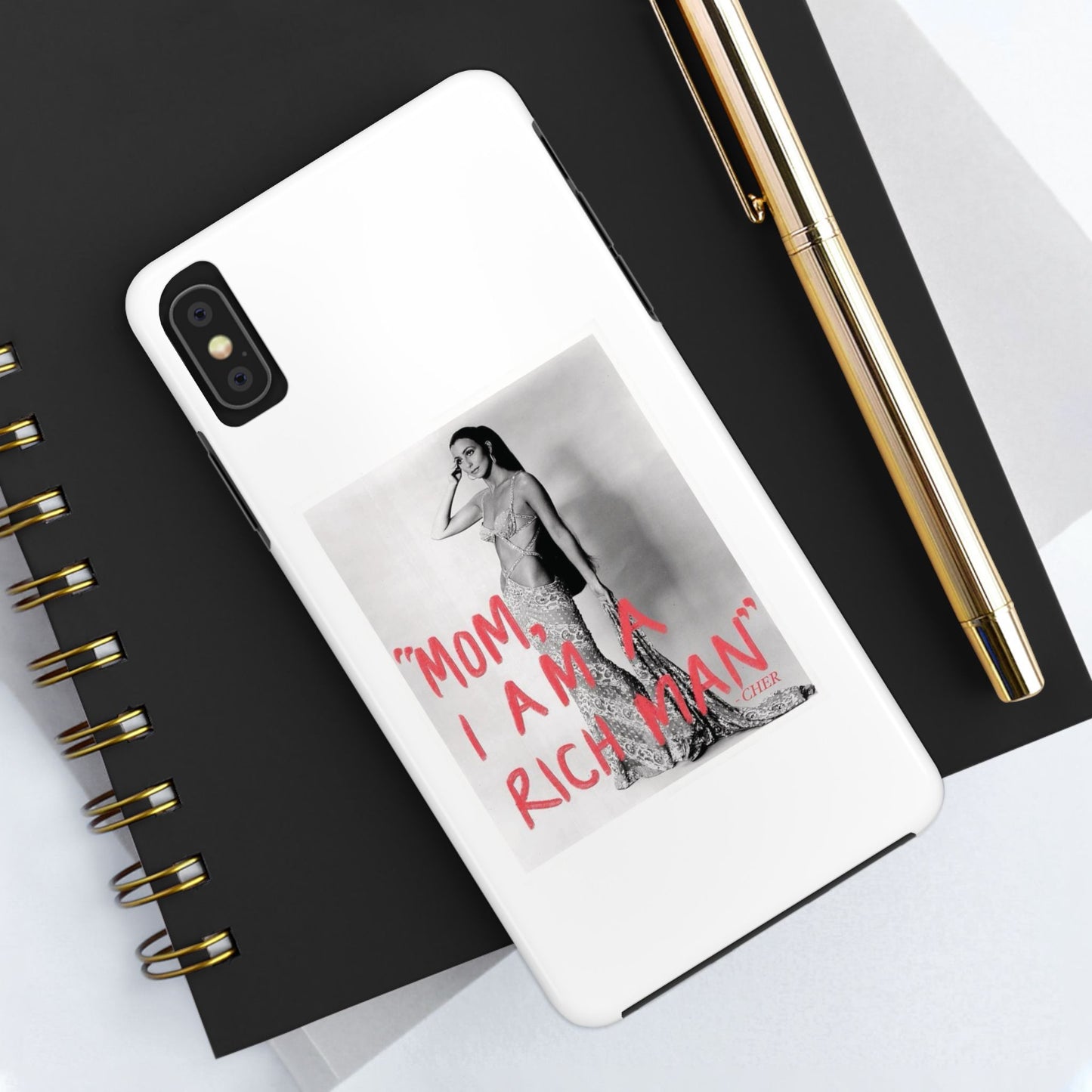 Mom I am A Rich Man Cher Phone Case