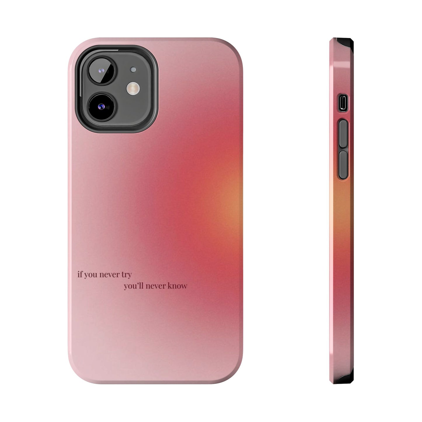 If You Never Try You’ll Never Know Phone Case