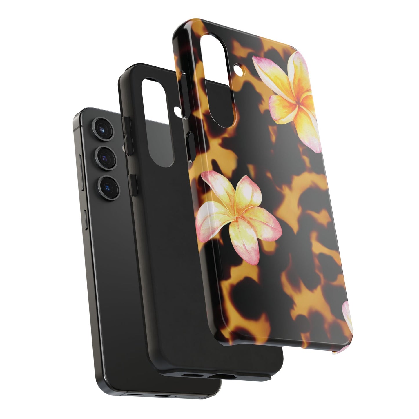 Tortoise Shell Flower Phone Case