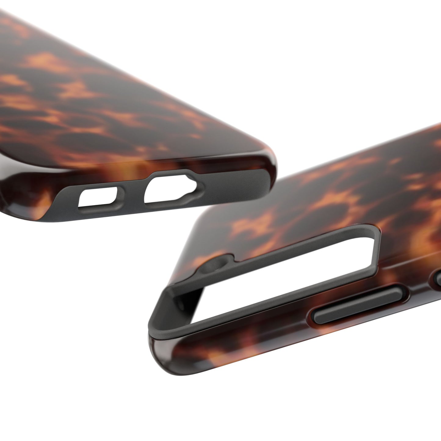 Tortoise Shell Glossy Phone Case,  Cool Girl Aesthetic
