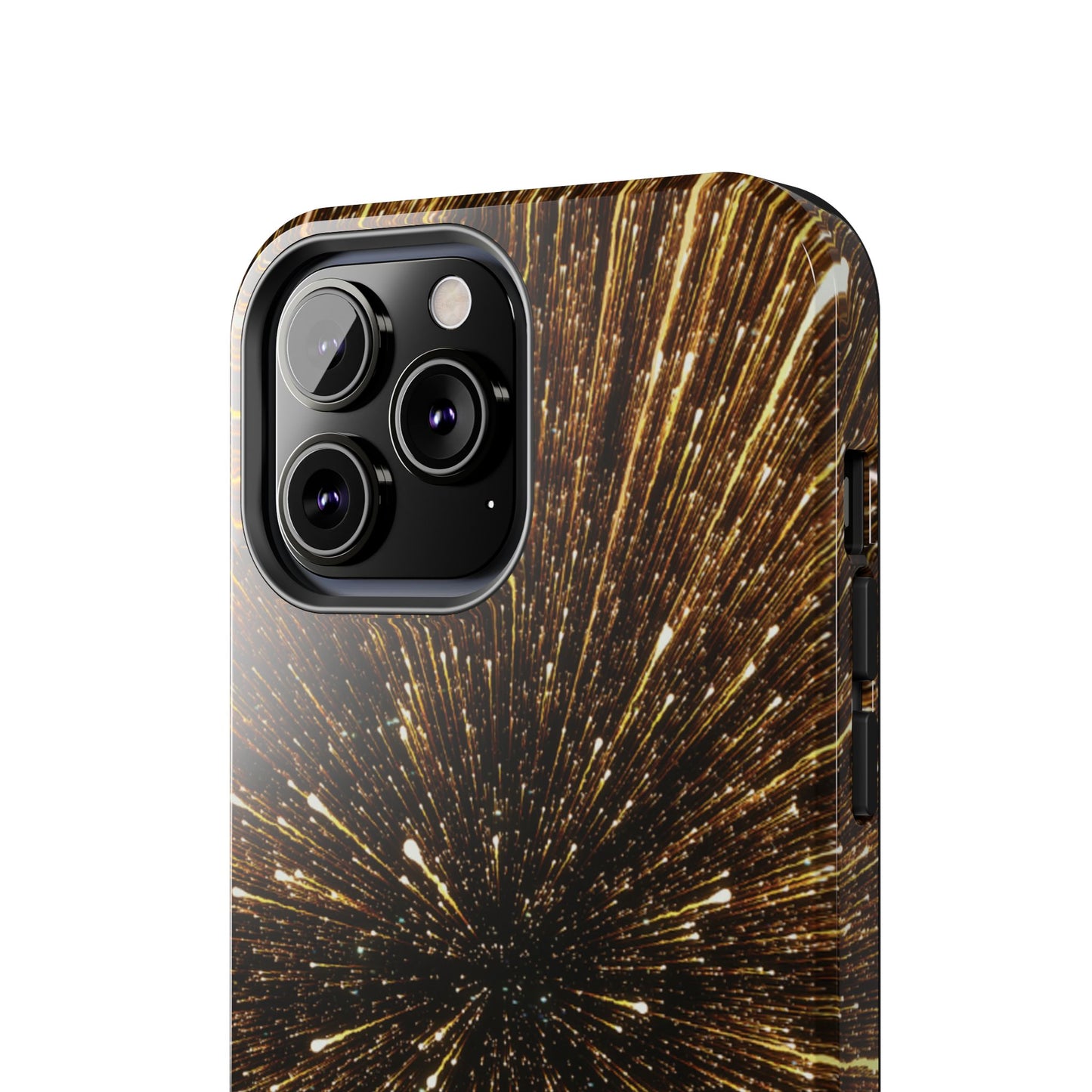 Star Burst Gold Galaxy Phone Case