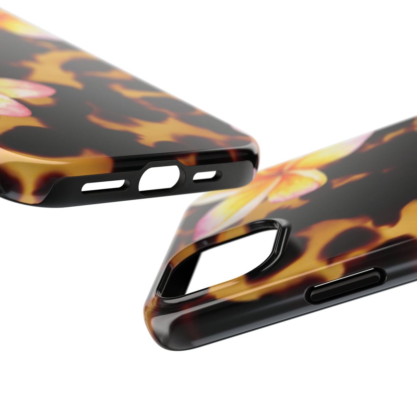 Tortoise Shell Flower Phone Case