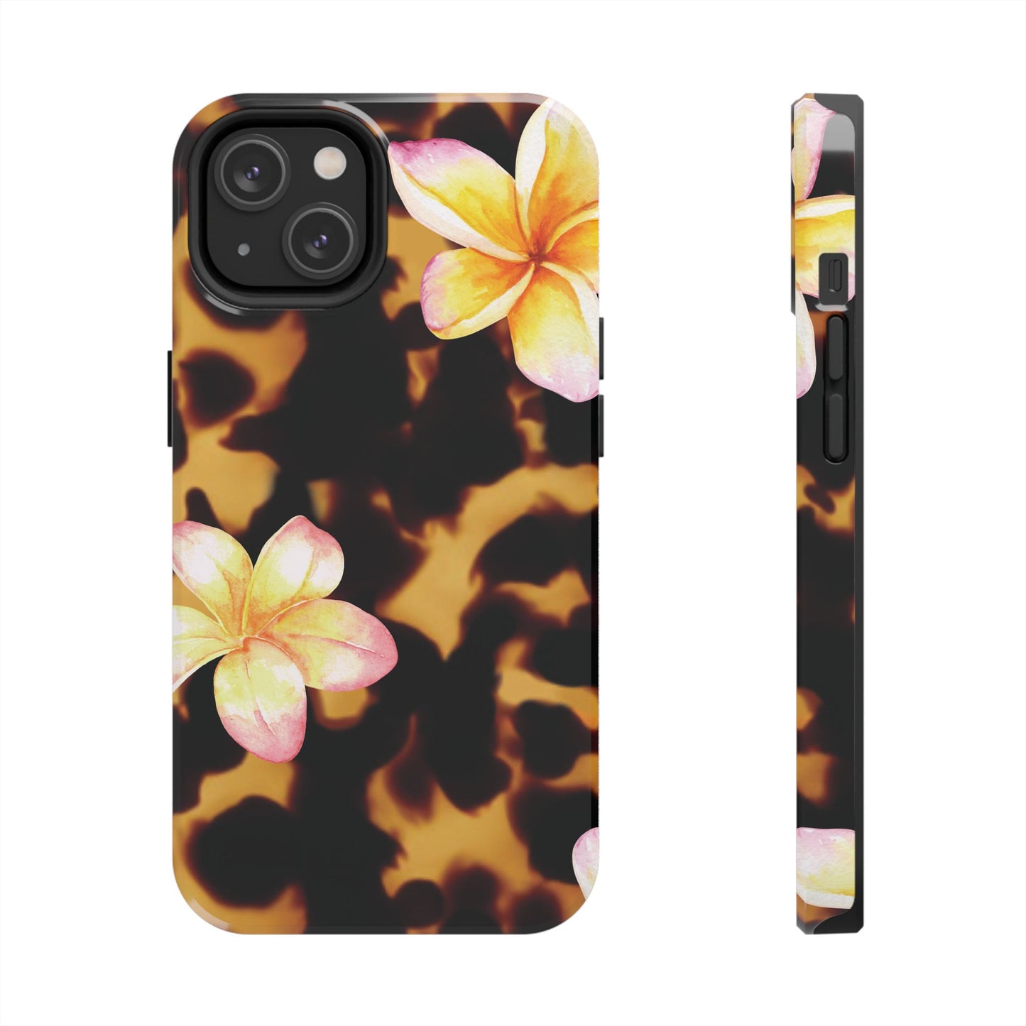 Tortoise Shell Flower Phone Case