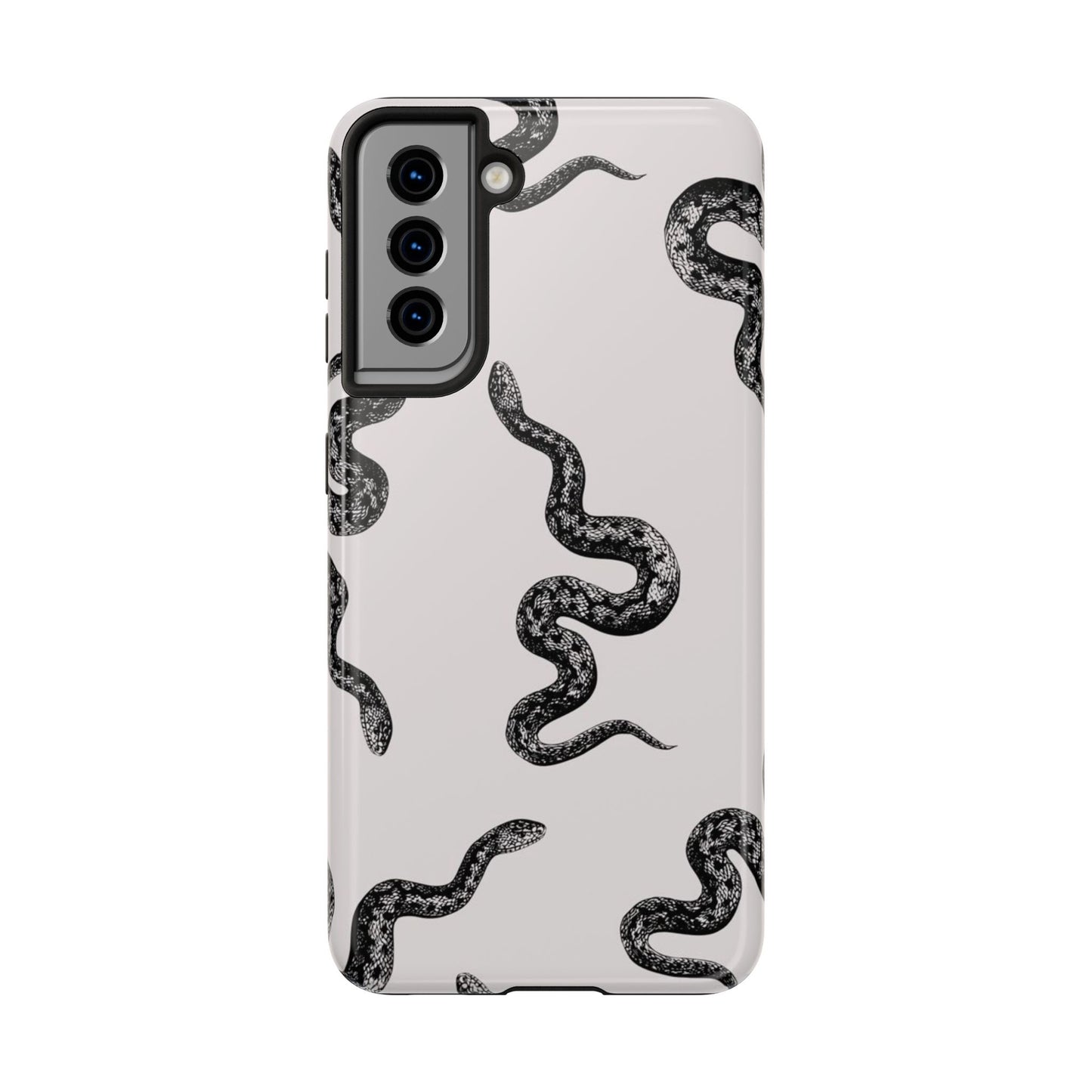 Snake Print Aesthetic Glossy Phone Case