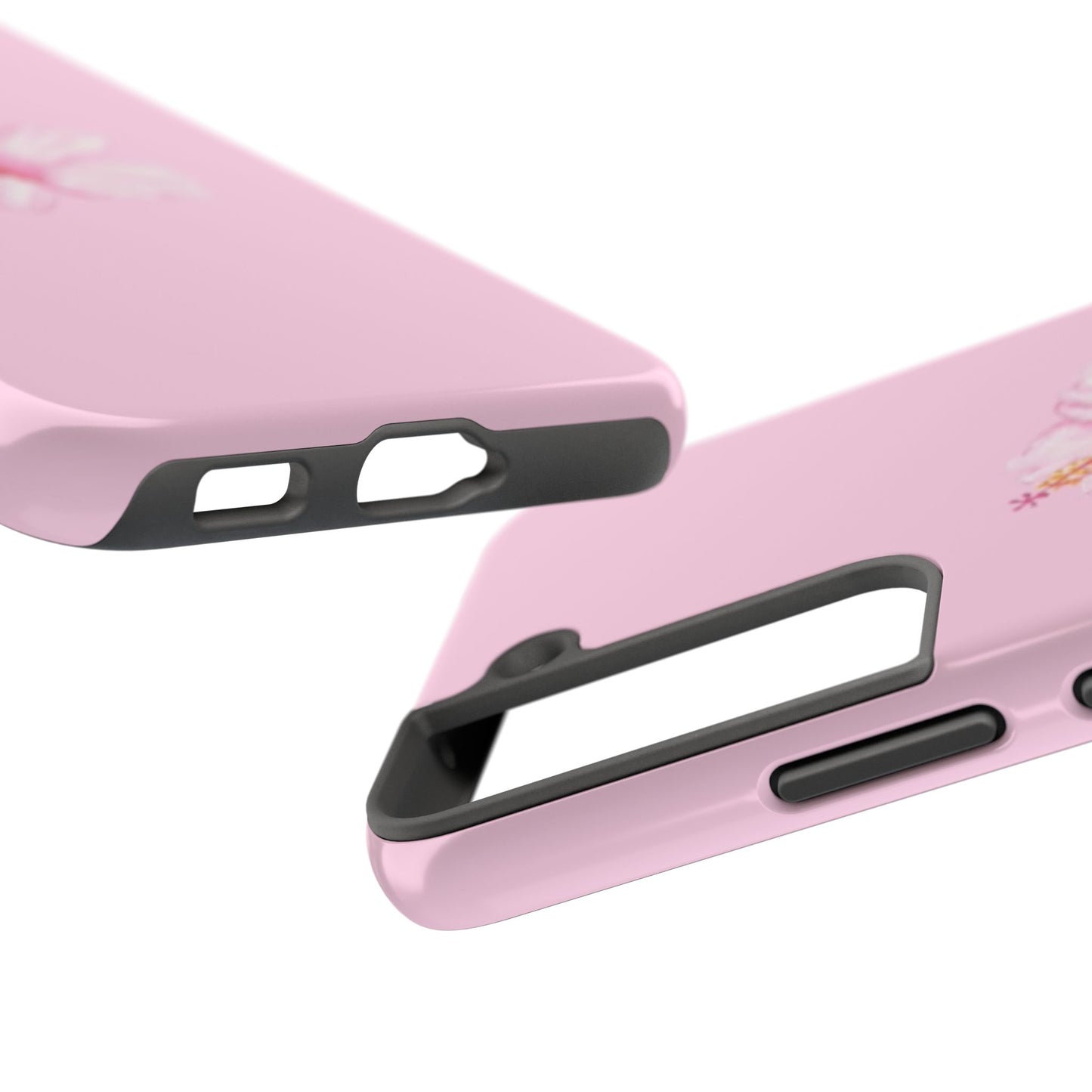 Hibiscus Flower Phone Case, Pink, Tropical, Hawaiin, Clean Girl Aesthetic, Preppy, Glossy Phone Case