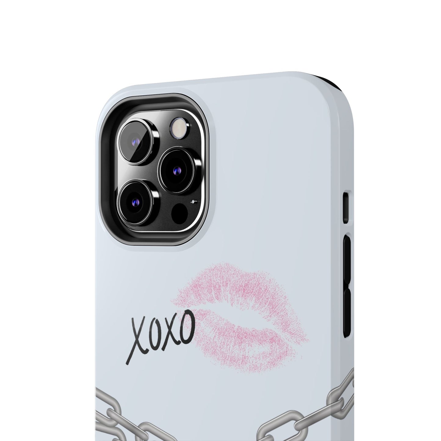 XOXO Love Lock Phone Case - Aesthetic Y2K Girly Style