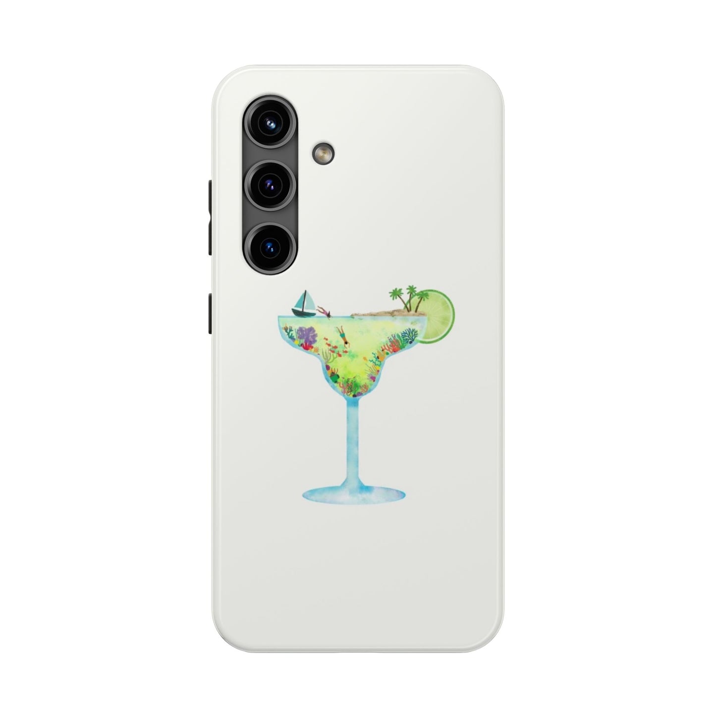 Glossy Phone Case, Summer Phone Case, Cute, Glossy Phone Case, Coastal Summer