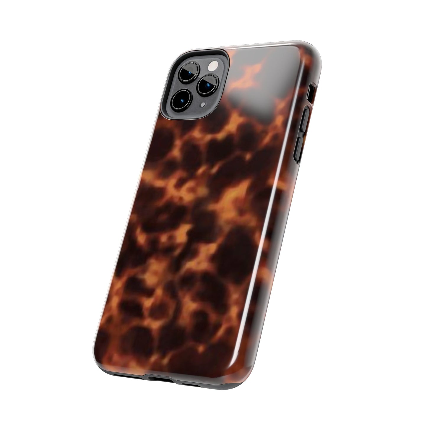 Tortoise Shell Glossy Phone Case,  Cool Girl Aesthetic