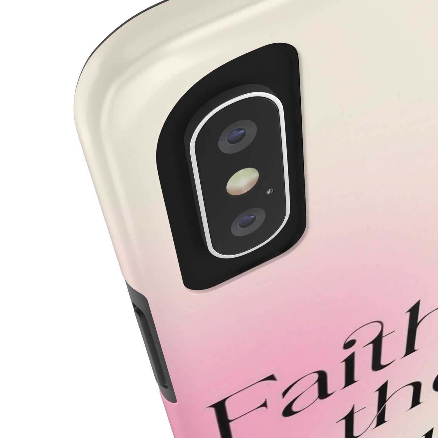 Faith in the Future Affirmation Phone Case