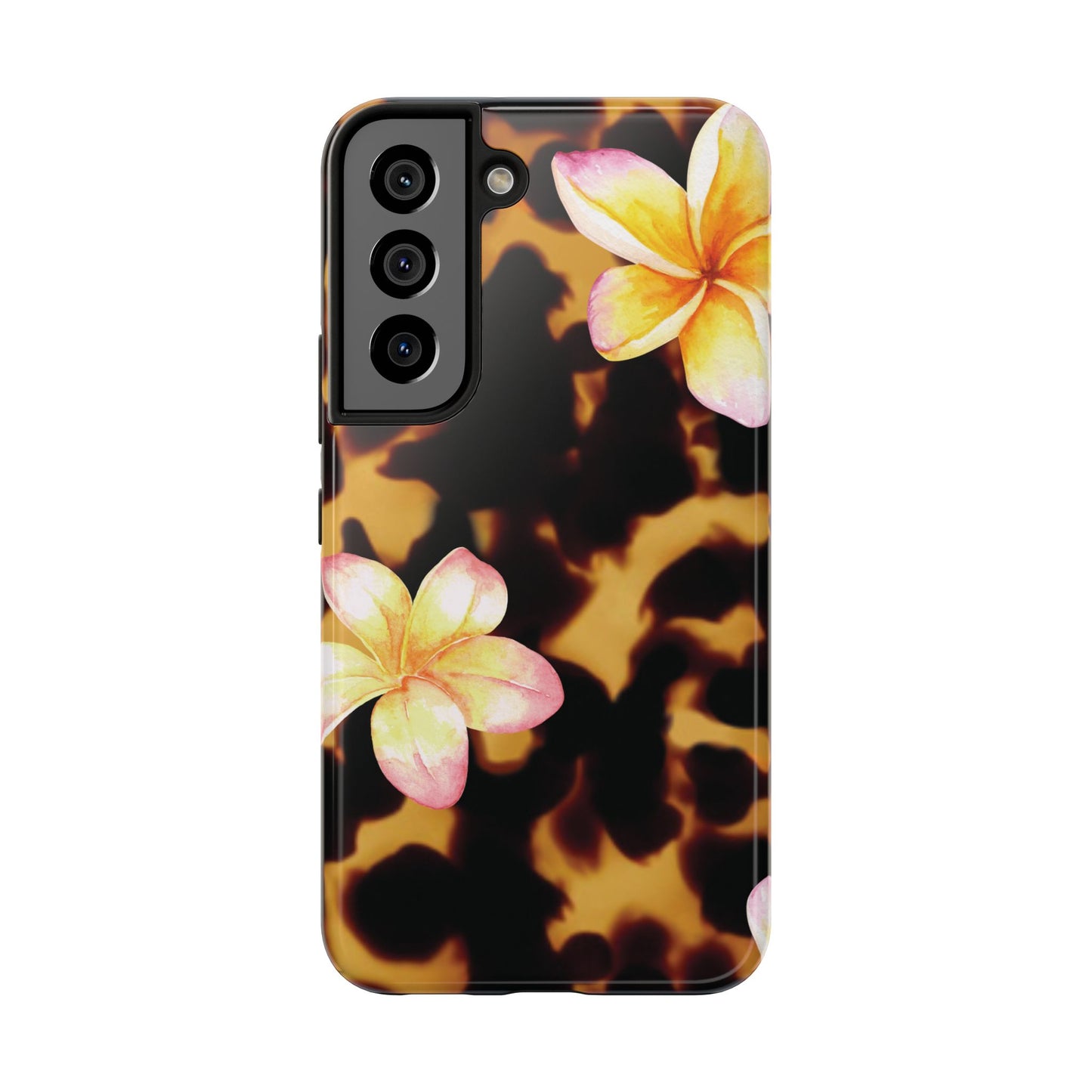 Tortoise Shell Flower Phone Case