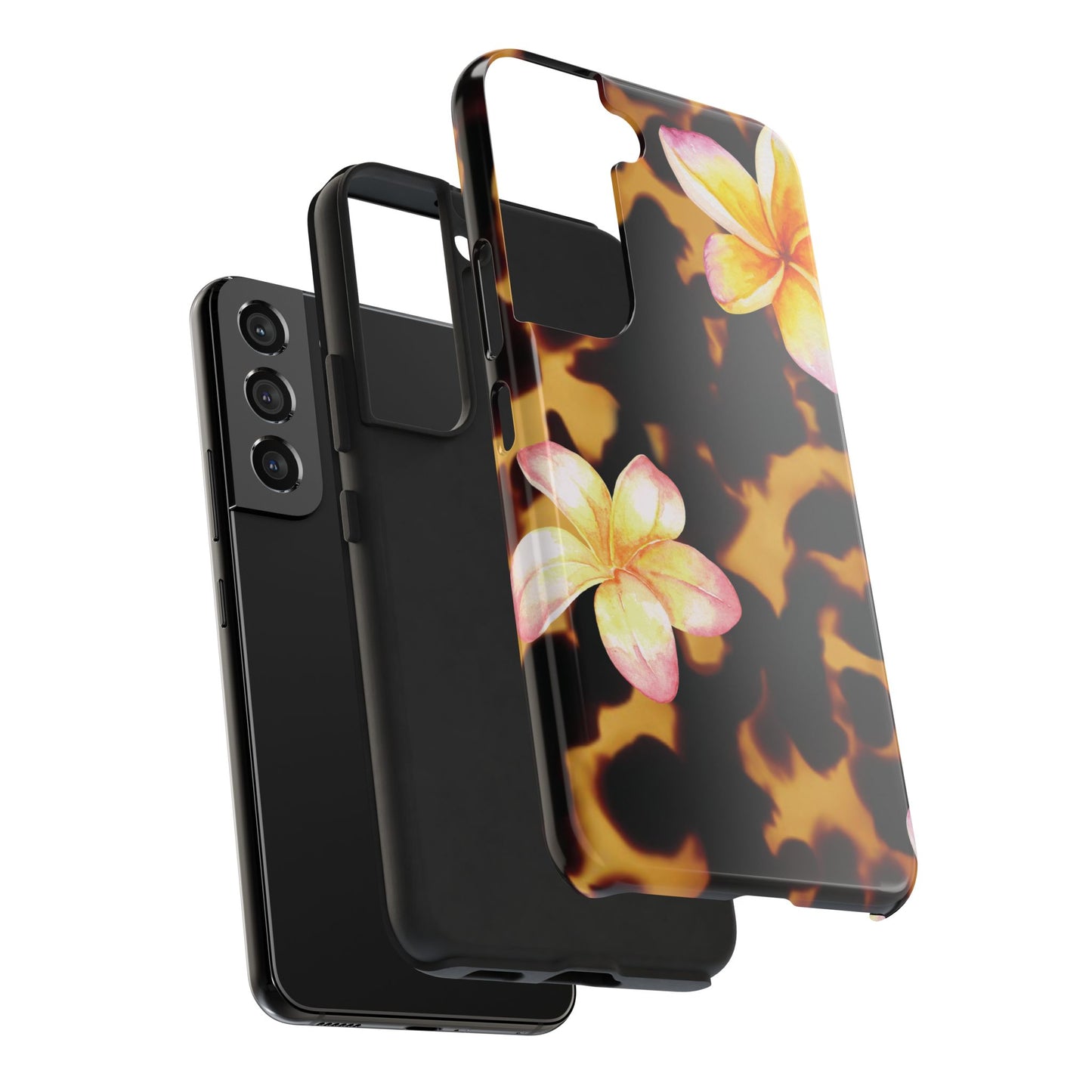 Tortoise Shell Flower Phone Case
