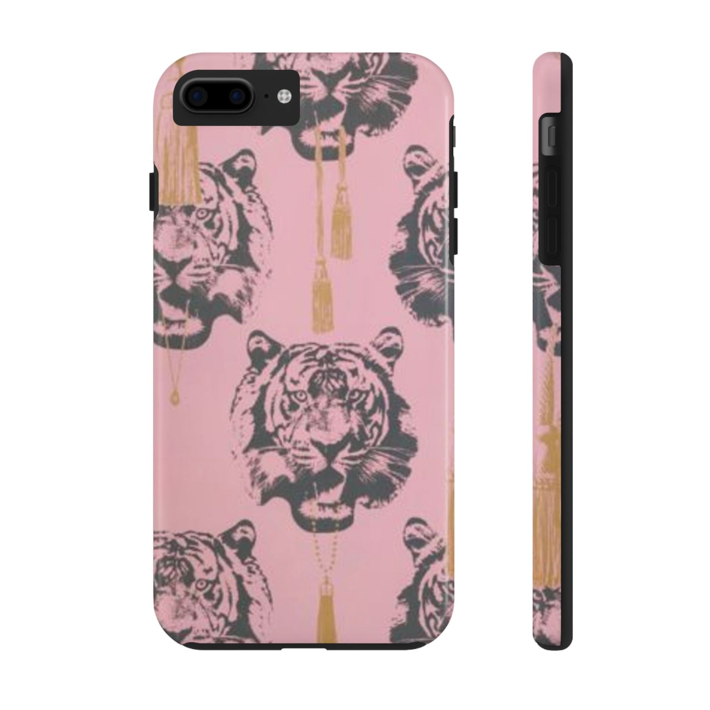 Pink Tiger Print Fashion Phone Case