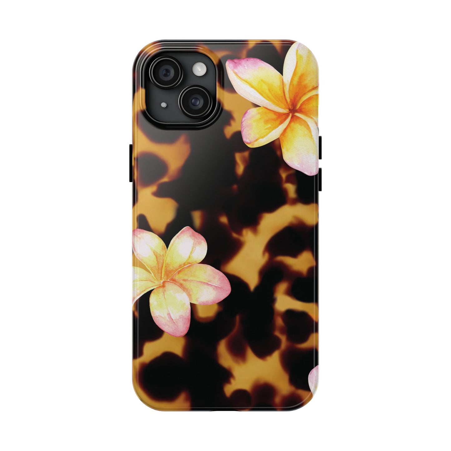 Tortoise Shell Flower Phone Case