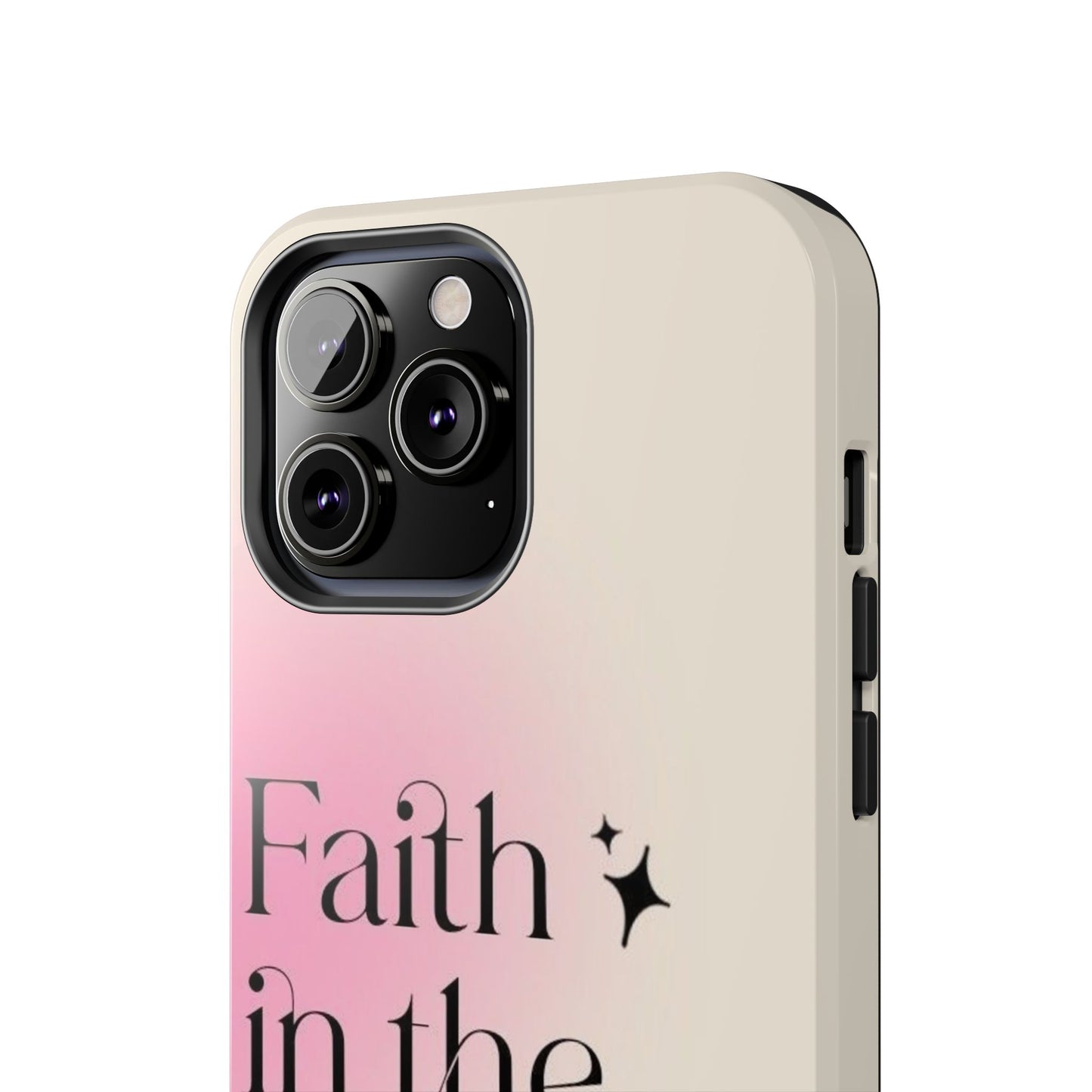 Faith in the Future Affirmation Phone Case