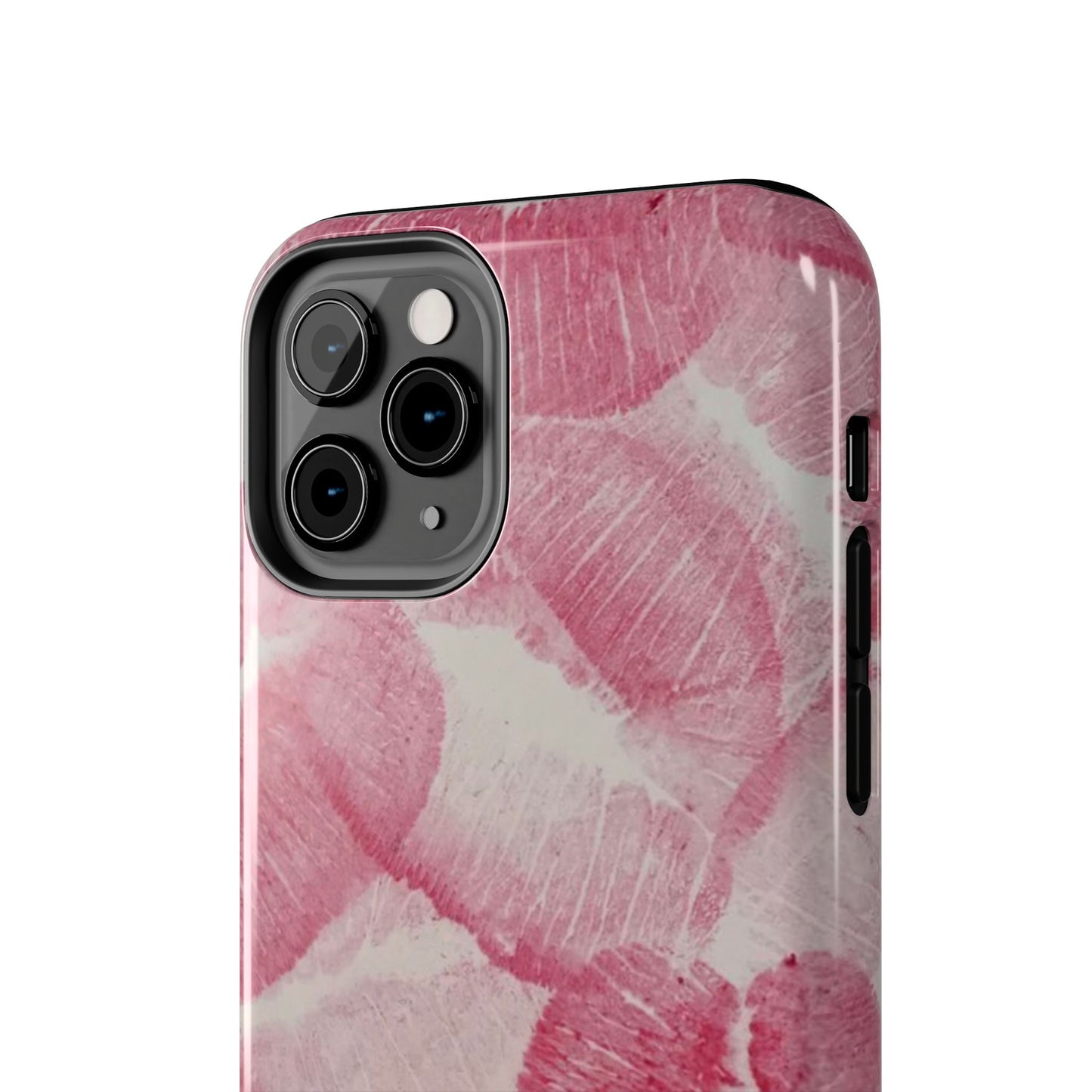 Pink Kiss Lipstick Fashion Aesthetic Glossy Phone Case