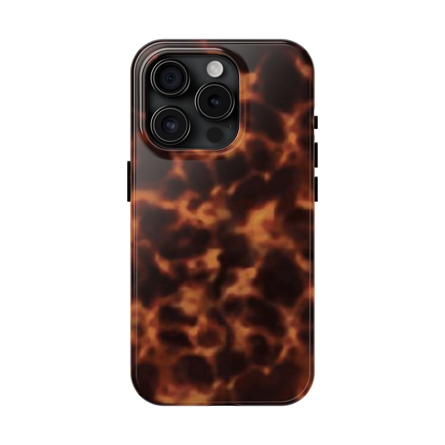 Tortoise Shell Glossy Phone Case,  Cool Girl Aesthetic