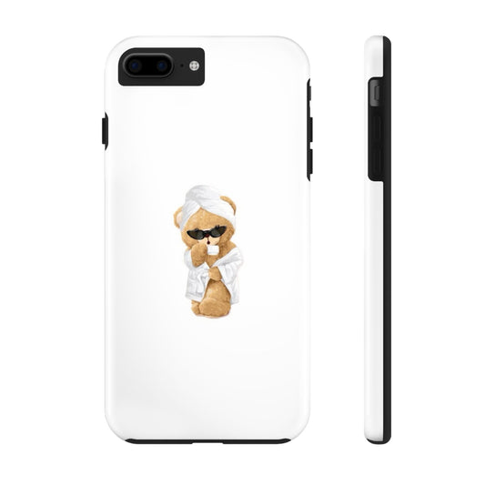 Girly Spa Teddy Bear Phone Case