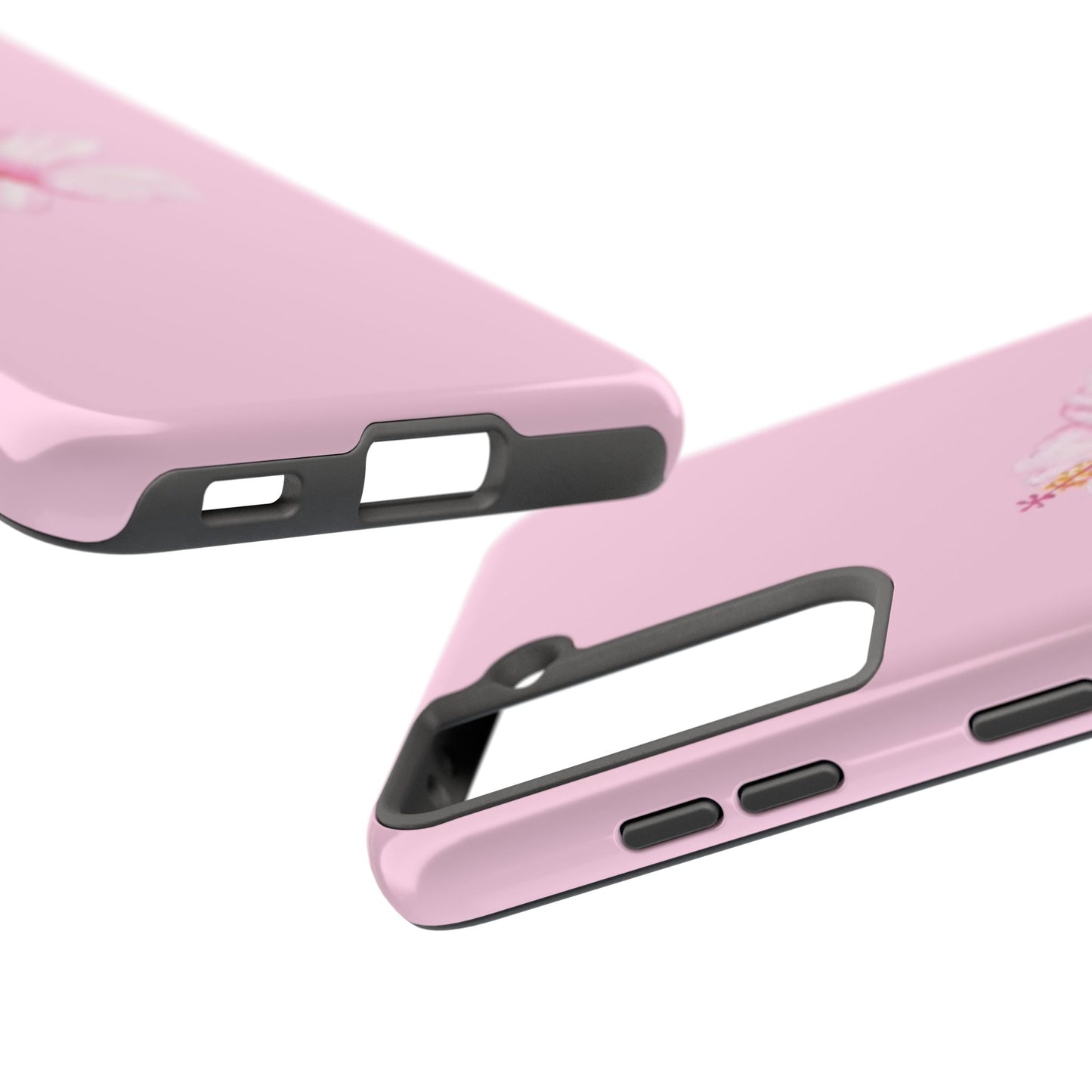 Hibiscus Flower Phone Case, Pink, Tropical, Hawaiin, Clean Girl Aesthetic, Preppy, Glossy Phone Case