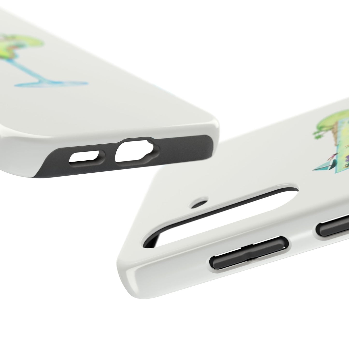 Glossy Phone Case, Summer Phone Case, Cute, Glossy Phone Case, Coastal Summer