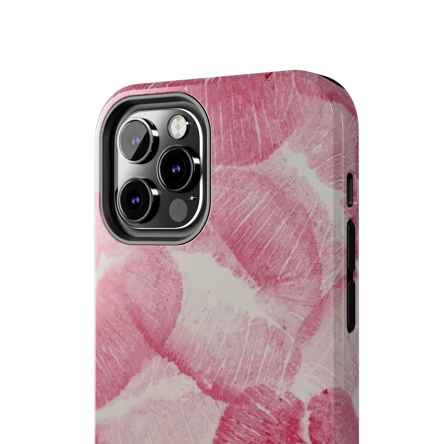 Pink Kiss Lipstick Fashion Aesthetic Glossy Phone Case