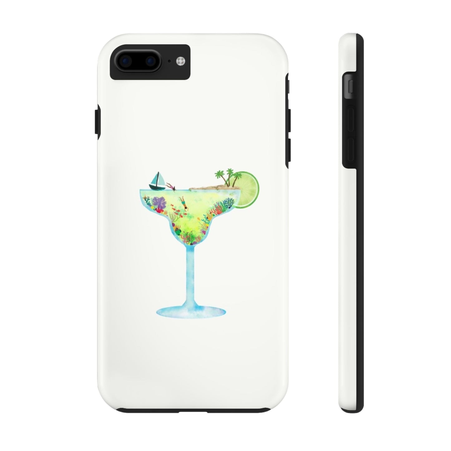 Glossy Phone Case, Summer Phone Case, Cute, Glossy Phone Case, Coastal Summer