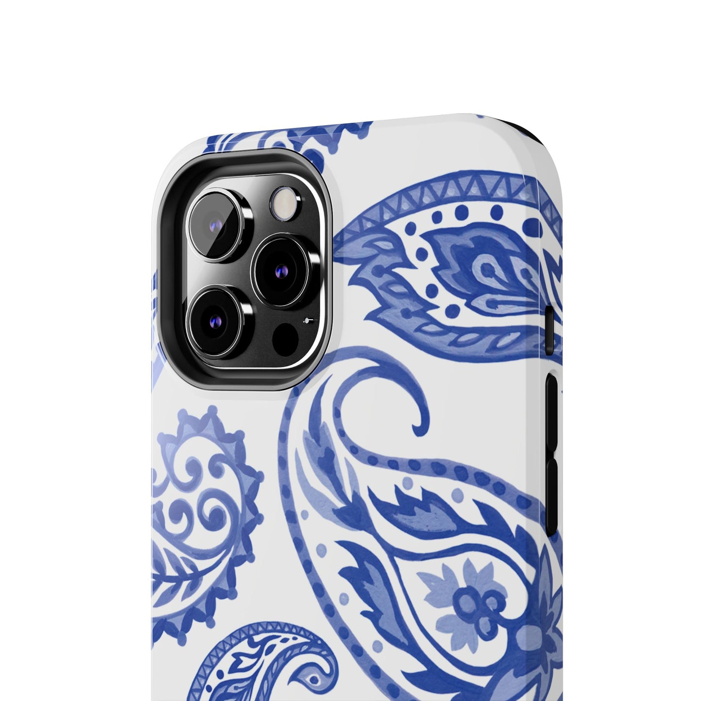 Paisley Blue and White phone case